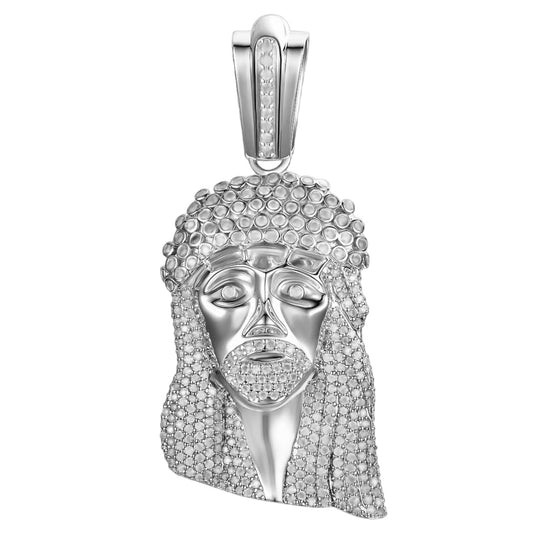 Stoneless Micro BK Classic Jesus Piece