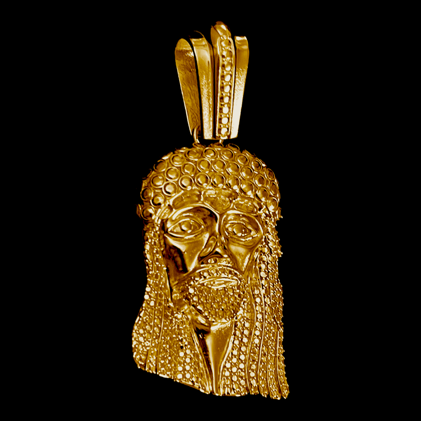 Medium Y2K Kufi Stoneless Jesus Piece