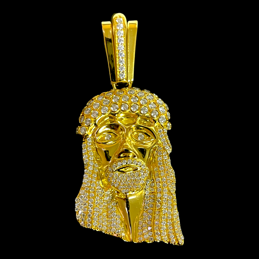 Large Y2K Kufi Jesus Piece