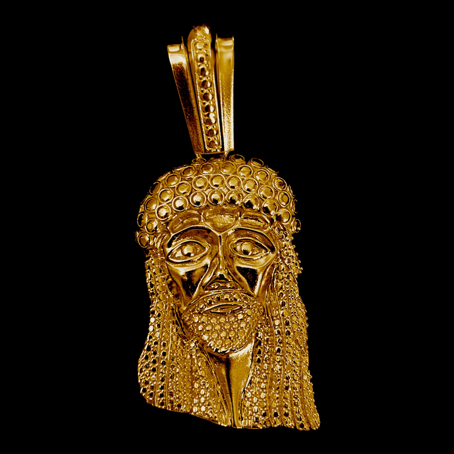 XL Y2K Kufi Stoneless Jesus Piece