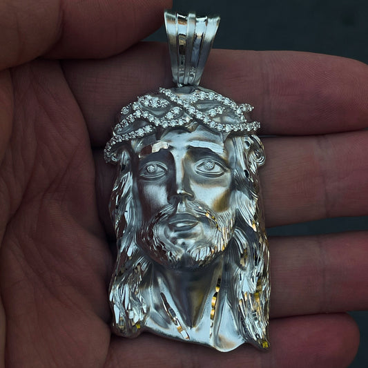 Large Canal Street Legend Jesus Piece