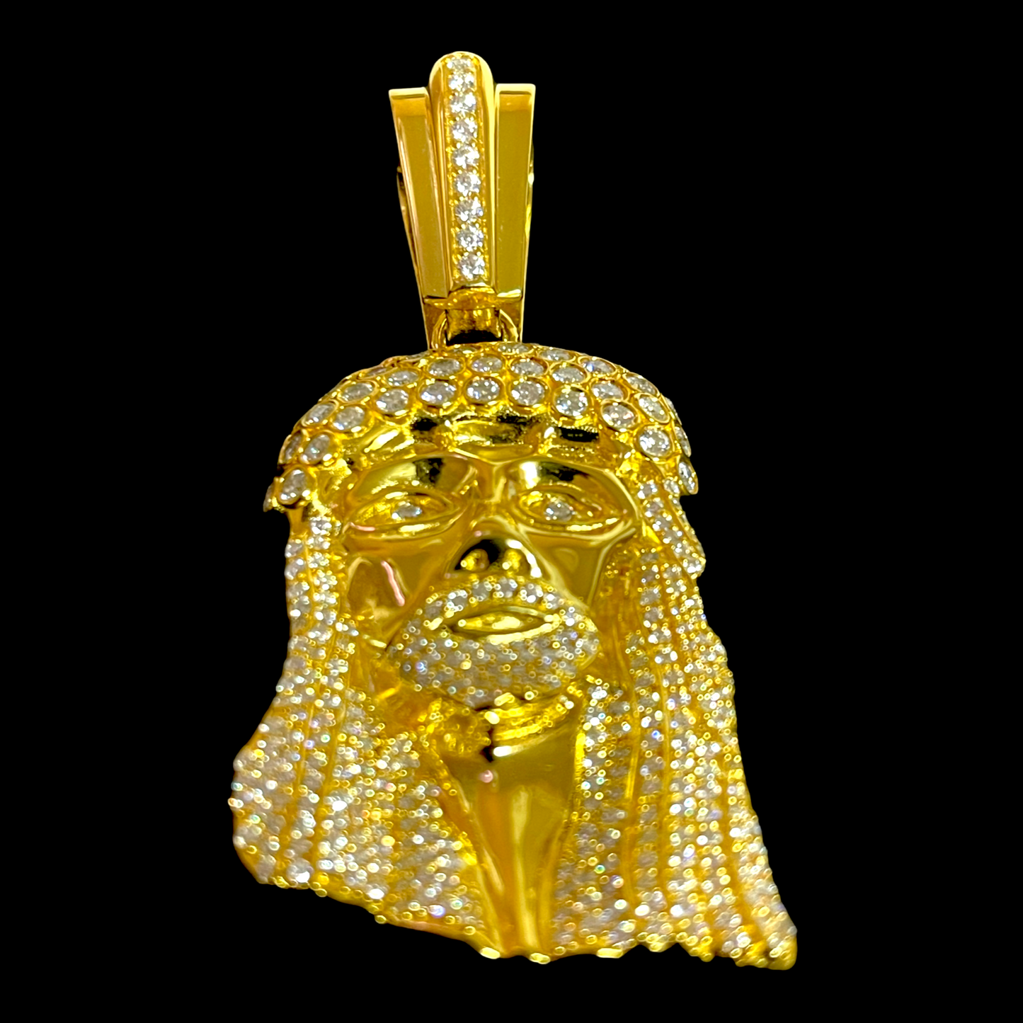 Large Y2K Kufi Jesus Piece
