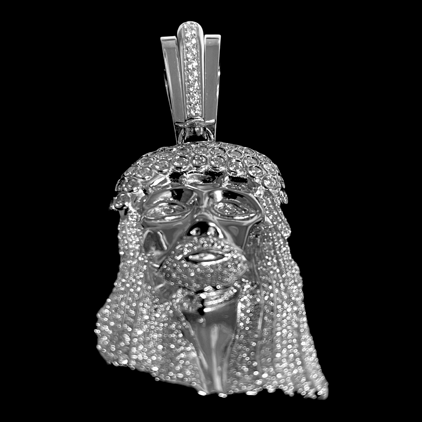 Large Y2K Kufi Jesus Piece