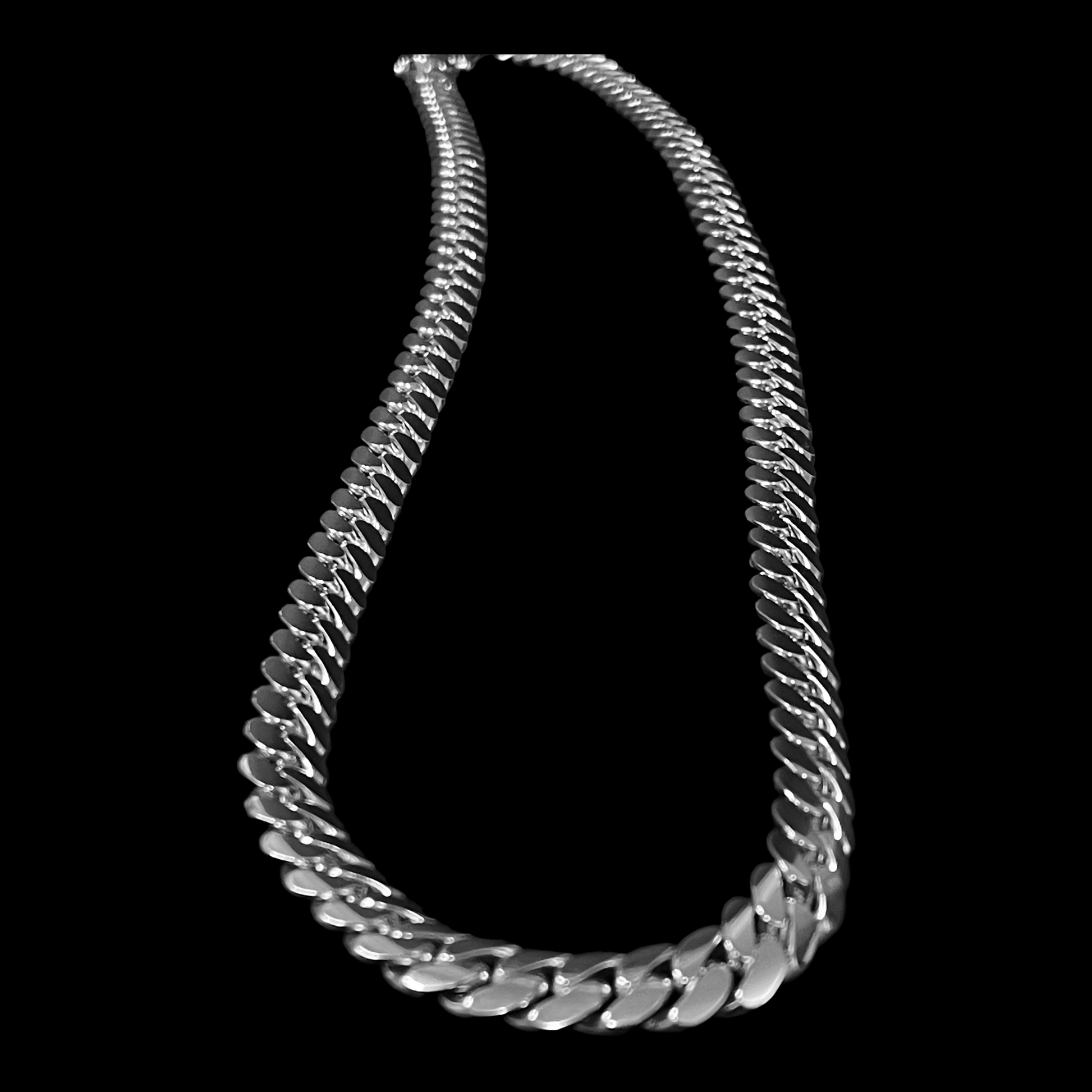 10mm Silver Miami Cuban Link Chain – Ice Kings 10mm Silver Miami Cuban Link Chain – Ice Kings